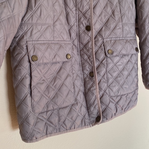 Lucky extra large puffer jacket coat taupe grey - Picture 2 of 4